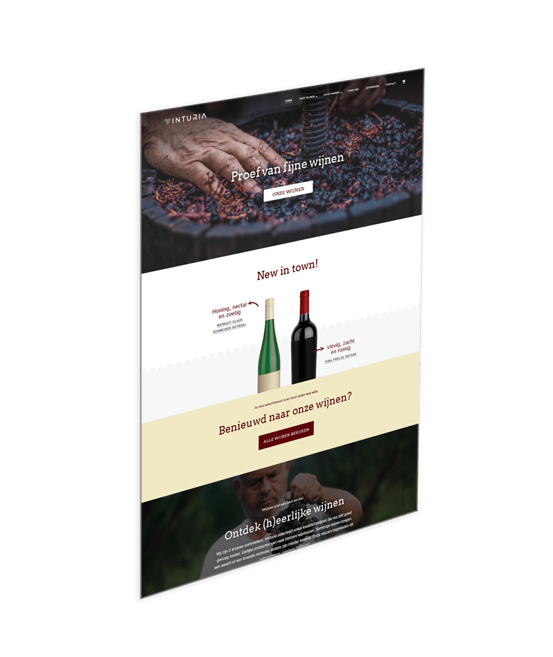 Vinturia website
