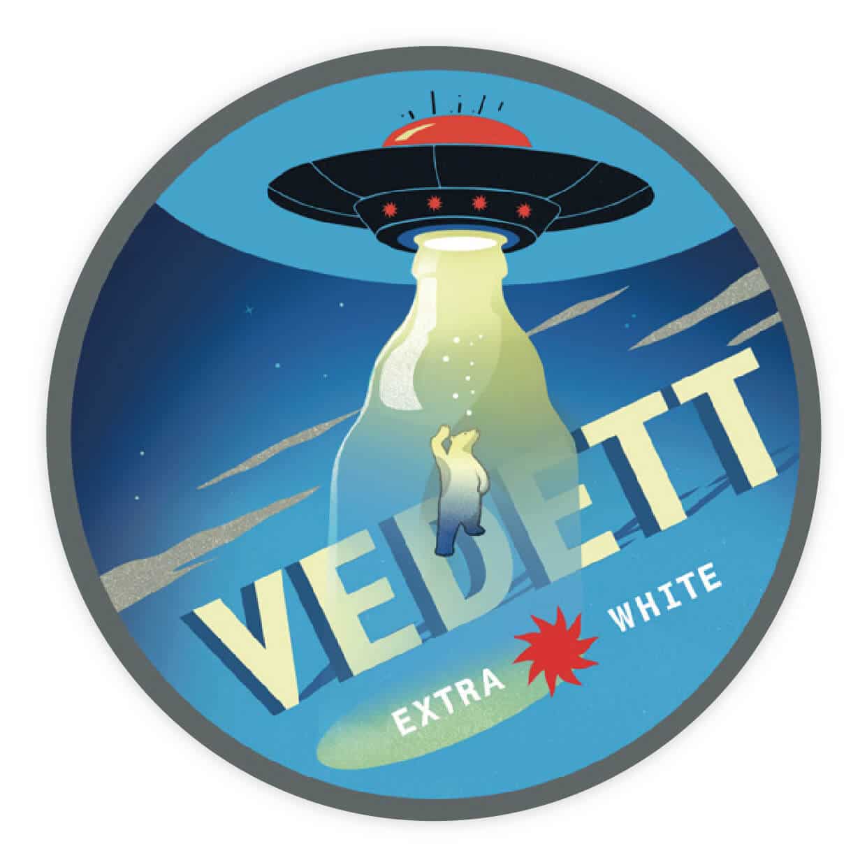 Vedett sticker