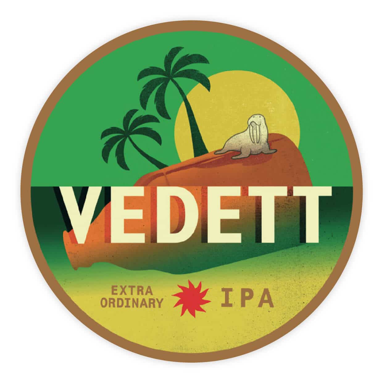 Vedett sticker
